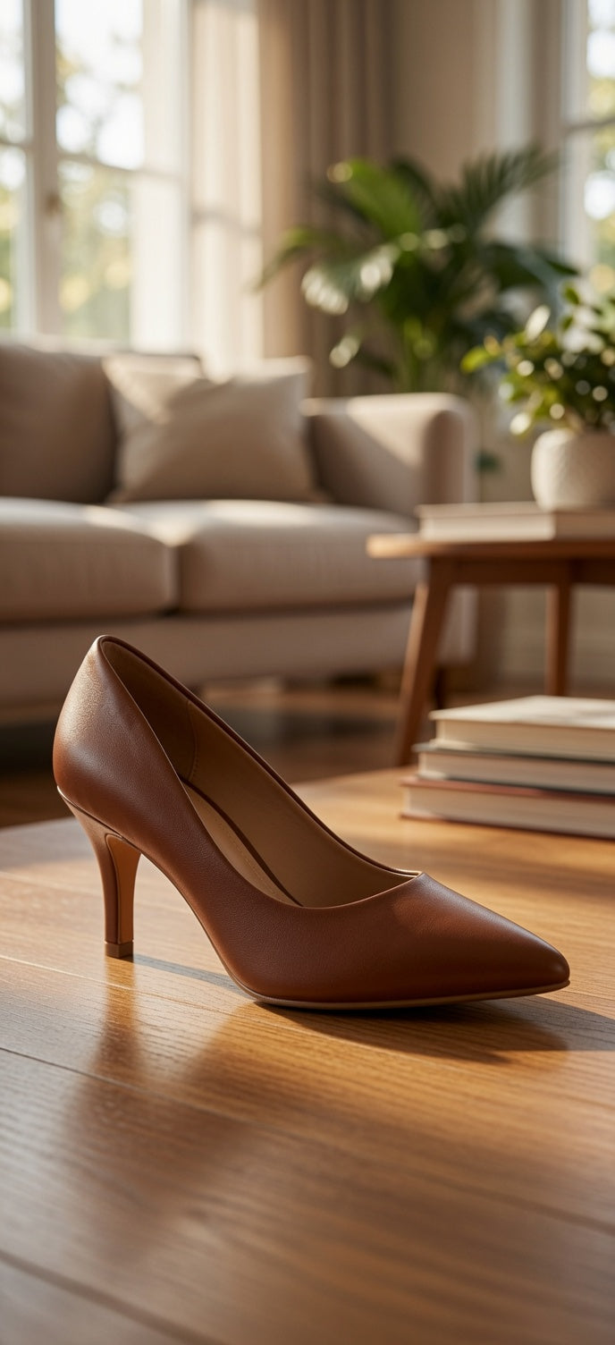 Scarpin Vizzano Bico Fino Salto Médio | Elite Calçados