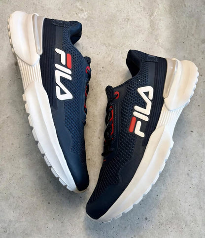 Tênis Fila Split Masculino Azul-Marinho e Vermelho
