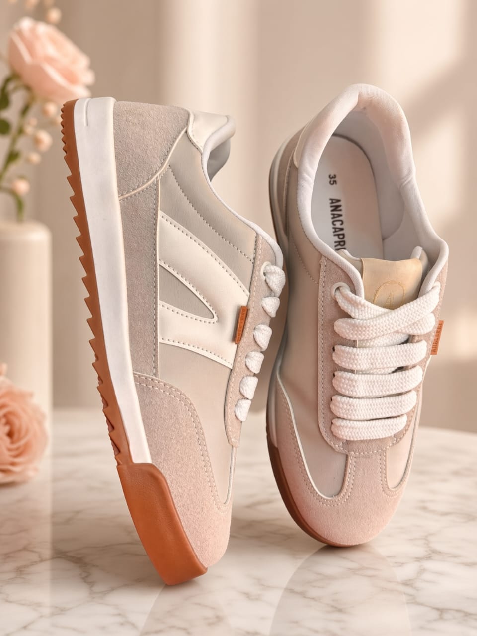 Tênis Anacapri AC1119 Casual Cinza