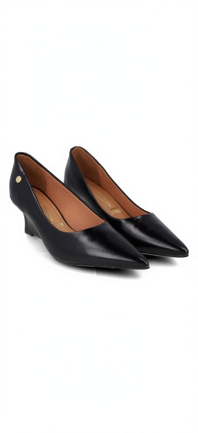 Scarpin Salto Anabela Conforto Clássico | Elite Calçados