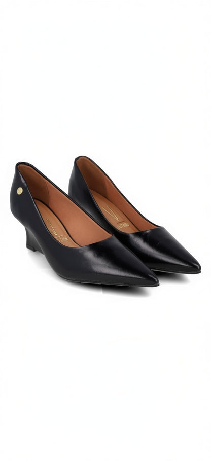 Scarpin Salto Anabela Conforto Clássico | Elite Calçados