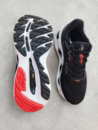 Tênis Mizuno Wave Creation 25 Masculino Preto Branco Original